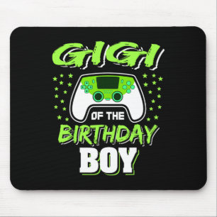 Von den Geburtstagsspieldekorationen Mousepad