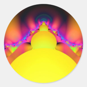 Von den goldenen Eiern Runder Aufkleber