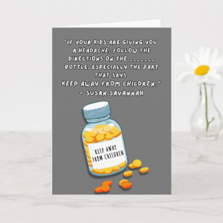 Von den Kindern behalten - Muttertagskarte Karte