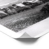 Von den Komanchen angegriffen Emigranten Poster (Ecke)