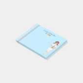 Von den Krankenschwester-Post-Itanmerkungen Post-it Klebezettel (angewinkelt)