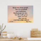 VON DEN MENSCHEN MOTIVIEREND POSTER BEHALTEN (Küche)