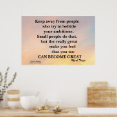 VON DEN MENSCHEN MOTIVIEREND POSTER BEHALTEN (Küche)