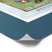 Von den Nymphen bewaffnete Perseus Poster (Ecke)