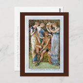 Von den Nymphen bewaffnete Perseus Postkarte (Vorne/Hinten)