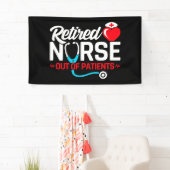 Von den Patienten ermüdete, lustige Krankenversich Banner (Insitu)