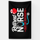 Von den Patienten ermüdete, lustige Krankenversich Banner (Vertikal)