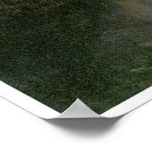 Von den Sierra Nevada Bergen, Kalifornien Poster (Ecke)