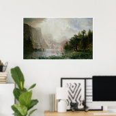 Von den Sierra Nevada Bergen, Kalifornien Poster (Heimbüro)