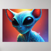Von den Star People AI-Aliens Poster (Vorne)