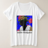 Von den Straßen von Harlem zu Ihrem Kleiderschrank Große Größe T-Shirt (Design vorne)