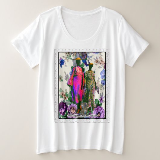 Von den Straßen von Harlem zu Ihrem Kleiderschrank Große Größe T-Shirt (Design vorne)