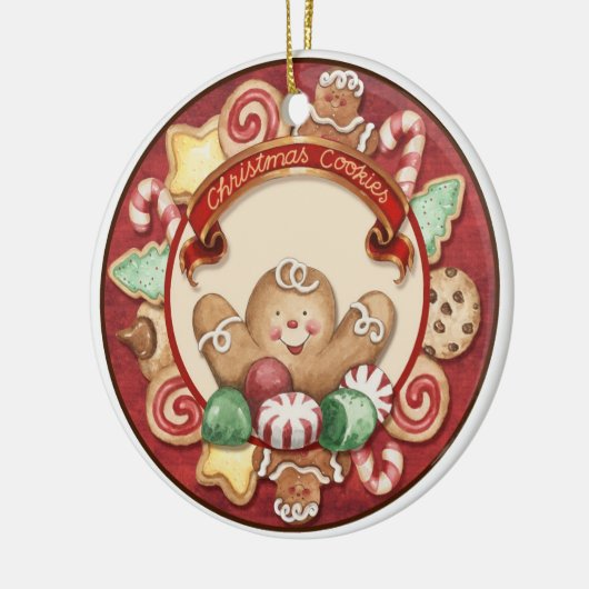 Von den Weihnachtskochen der Küche - SRF Keramik Ornament (Links)