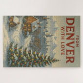Von Denver mit Liebe Weihnachts-Puzzle Puzzle (Horizontal)