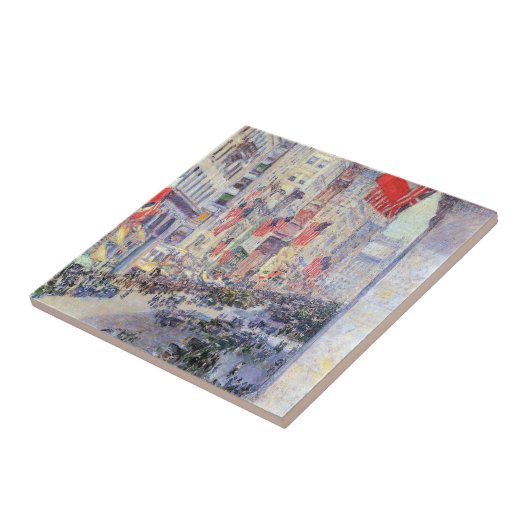 Von der 34th Street, Mai 1917, von Hassam Fliese (Seite)