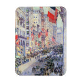 Von der 34th Street, Mai 1917, von Hassam Magnet (Vertikal)