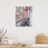 Von der 34th Street, Mai 1917, von Hassam Poster (Küche)