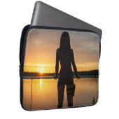 Von der Abenddämmerung bis zum Morgengrauen Laptopschutzhülle (Vorne Rechts)