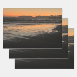 Von der Abenddämmerung bis zum Twilight am Beach F Geschenkpapier Set