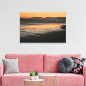 Von der Abenddämmerung bis zum Twilight am Beach F Leinwanddruck (Insitu (Wohnzimmer))