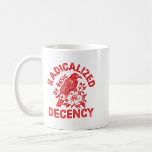 Von der anständigen weiblichen Tätigkeit radikalis Kaffeetasse (Links)