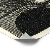 Von der Beer Street und Gin Lane Poster (Ecke)