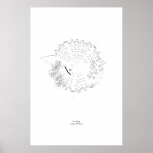 Von der Belegschaft: Für Elise (schwarz) Poster