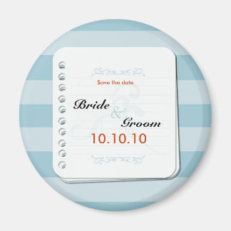 Von der Blues gerettet Magnet