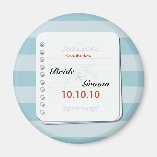 Von der Blues gerettet Magnet (Vorne)