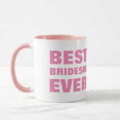 Von der Braut zu ihrer Brautmeisterin je die beste Tasse (Links)