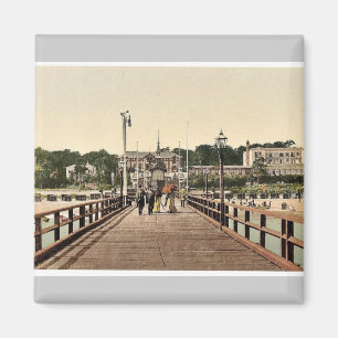 Von der Brücke, Heringsdorf (d.h. Seebad Herings) Magnet