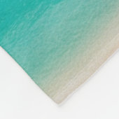 "Von der Cove bis zur Couch: Ein Stück Tropischer Fleecedecke (Ecke)