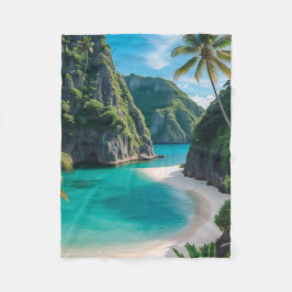 "Von der Cove bis zur Couch: Ein Stück Tropischer Fleecedecke