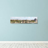 Von der Dachterrasse des Musee d'Orsay hat man ein Leinwanddruck (Insitu (Holzboden))