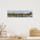 Von der Dachterrasse des Musee d'Orsay hat man ein Poster (Küche)