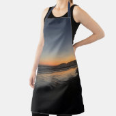 Von der Dämmerung bis zur Dämmerung am Foto. Schürze (InSitu)