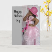 VON DER DAUGHTER MOTHERDAY-Karte Karte (Gelbe Blume)