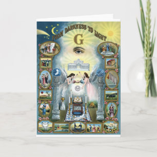 Von der Dunkelheit zum Licht Karte