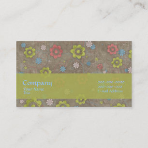 Von der Erde Visitenkarte