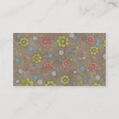 Von der Erde Visitenkarte (Rückseite)