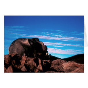 Von der Erde/von der gefalteten Karte