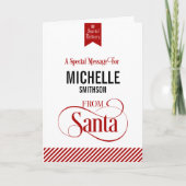 Von der feiertagskarte (Vorderseite)