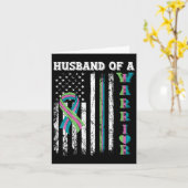 von der Flagge eines Kriegers mit metastasiertem B Karte (Gelbe Blume)