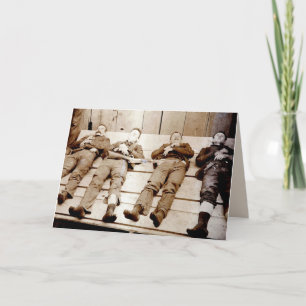 Von der Gang Birthday Card Karte