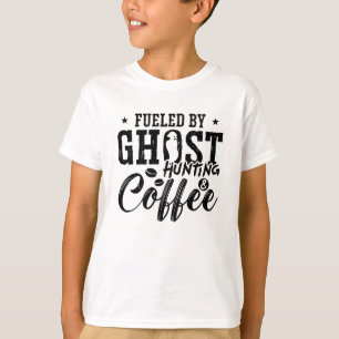 Von der Geisterjagd gejagter Kaffeemaschine gejagt T-Shirt