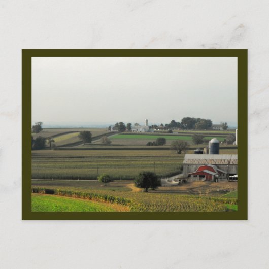 Von der Grasshopebene Postkarte (Vorderseite)