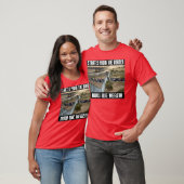 Von der Grenze aus angefangen, jetzt sind wir hier T-Shirt (Unisex)