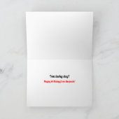 von der Gruppe Birthday Labrador Dog Karte (Innenseite)