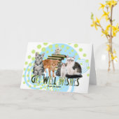 Von der Gruppe der Niedlichen Katzen als Ärzte und Karte (Gelbe Blume)