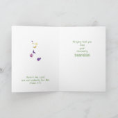 Von der Gruppe, gut erträglich, Teddybären Blume Karte (Innenseite)